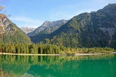 Alpine lake Stock Photos