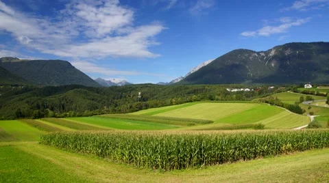 Alpine landscape Stock Footage 41987682