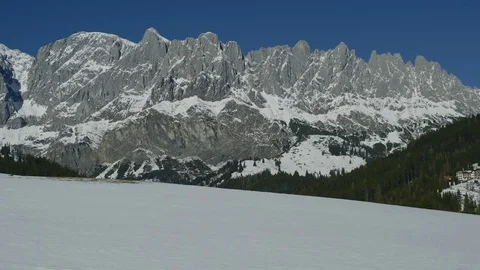 Alpine landscape, hiking area, Alps Stock Footage 74398880