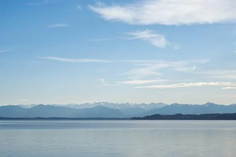 Alpine landscape Stock Photos