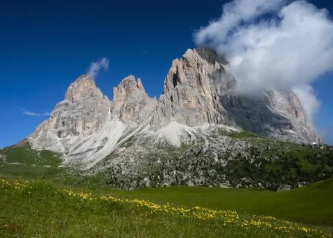 Alpine landscape Stock Photos