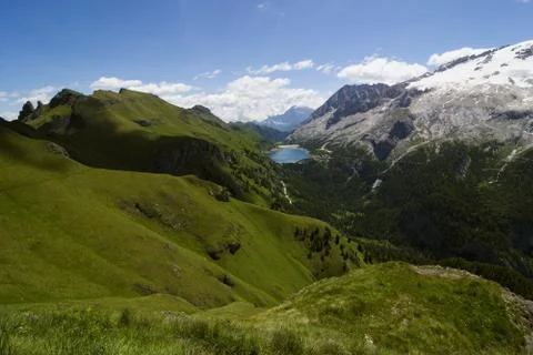 Alpine landscape Stock Photos