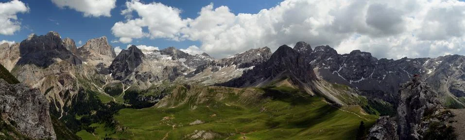 Alpine landscape Stock Photos