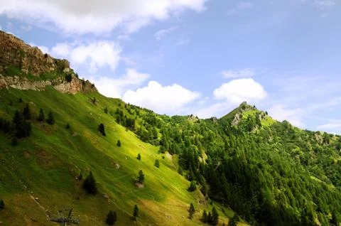 Alpine Landscape 写真素材