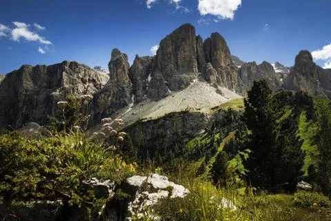Alpine landscape Foto stock