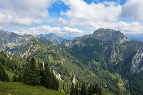 Alpine Landscape Stock Photos