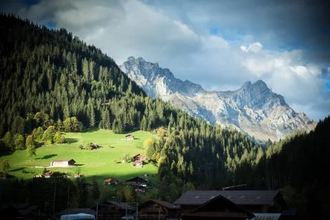 Alpine Landscape 写真素材