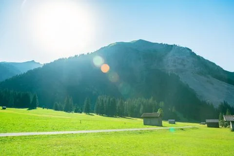 Alpine Landscape 写真素材