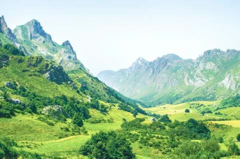 Alpine landscape Fotos de archivo