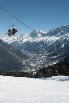 Alpine lift Stock Photos
