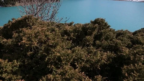 Alpine mountain lake landscape Stock Footage 71772608