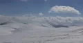 Alpine Mountain Landscape High Altitude Cold Weather White Background Scenery 4k or 4k+ Resolution