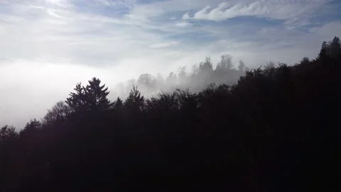 Alpine Mountain Panoramic Scenery View Stock Footage 229849759