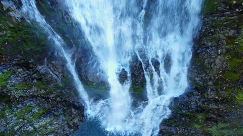 Alpine Mountain Panoramic Scenery View Stock-Footage 229858186