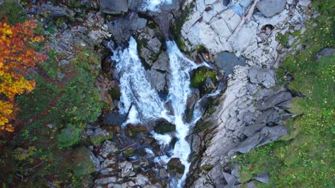 Alpine Mountain Panoramic Scenery View Stock-Footage 229858726