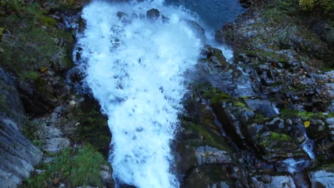 Alpine Mountain Panoramic Scenery View Stock Footage 229874111