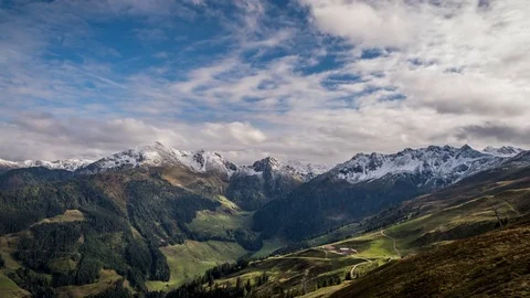 Alpine Mountains Austria Stock Footage 75301875