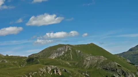 Alpine Mountains Clouds Timelapse Video stock 18197344