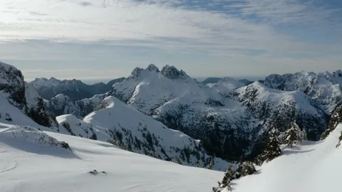 Alpine Mountains Stock Footage 171887635