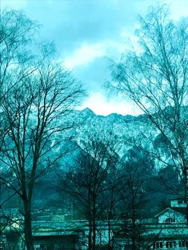 Alpine Mountains Stock Photos