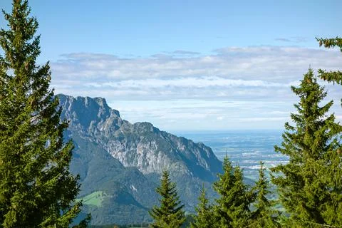 Alpine mountains Stock Photos