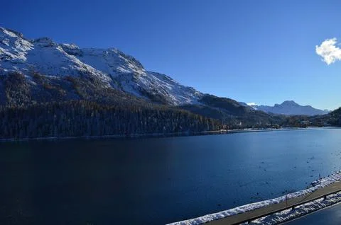 Alpine mountains Stock Photos