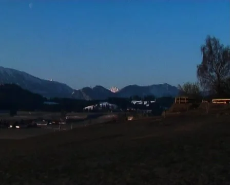 Alpine Panorama Stock Footage 66254