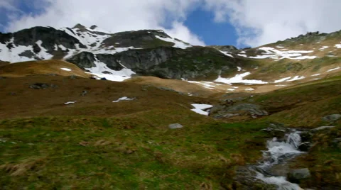 Alpine panorama Stock Footage 6984464