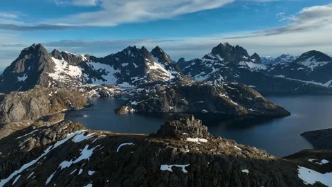 Alpine Peaks Stock Footage 273890887