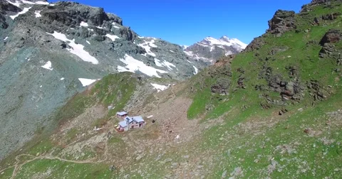 Alpine refuge - Valmalenco Stock Footage 67632658