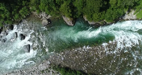 Alpine river Stock Footage 90840618