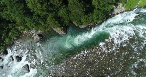 Alpine river Stock Footage 90840728