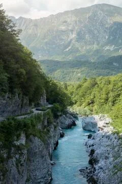 Alpine river Stock-Fotos