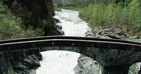 Alpine river Sesia Stock Footage 107316787