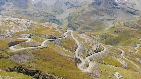 Alpine road 4k Видео 41579989