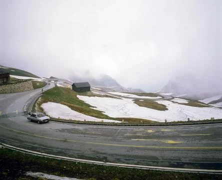 Alpine Road Stock Photos