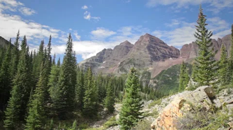 Alpine Rocky Mountains Stock-Footage 34865139