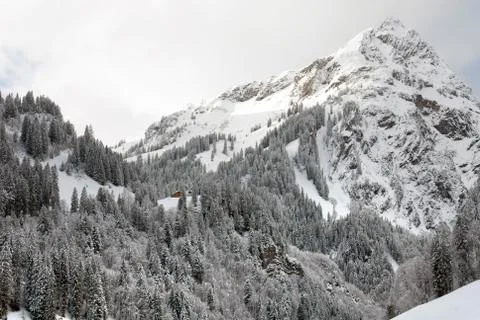 Alpine Scene, Austria Stock Photos
