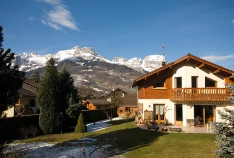 Alpine Scene Stock Photos