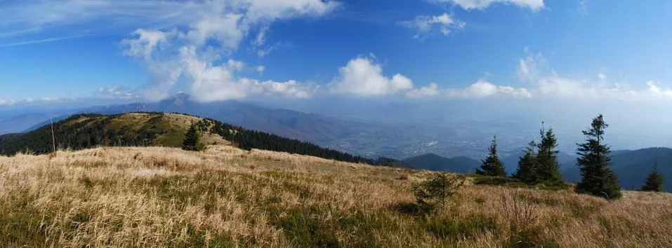 Alpine steppe Foto stock