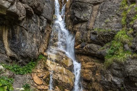 Alpine stream Stock Photos