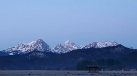 Alpine Sunrise Video stock 687634