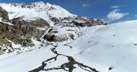 Alpine valley Stock Footage 107319468