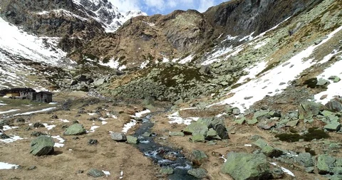 Alpine valley Stock Footage 107323150