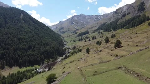 Alpine valley Video stock 241688452