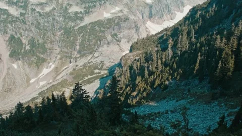 Alpine Valley View Stock Footage 259316123