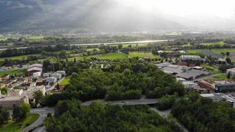 Alpine valleys and meadows Stock Footage 118615890