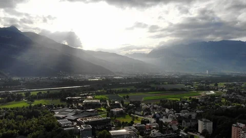 Alpine valleys and meadows Stock Footage 118615948