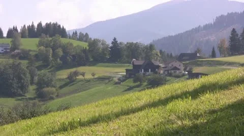 Alpine view - Countryside Stock Footage 22432219