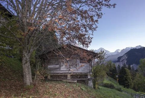 Alpine view Stock Photos